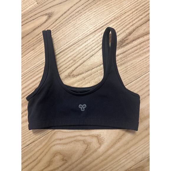 Aritzia TNA Action Mini Bra Top Womens 2XS Black see measurements - Picture 3 of 3